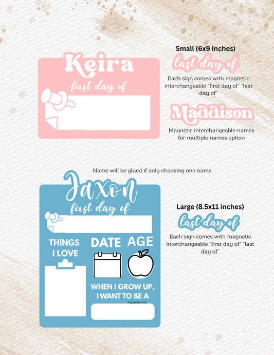 ADD ON NAME(S) FOR ACRYLIC BTS SIGN