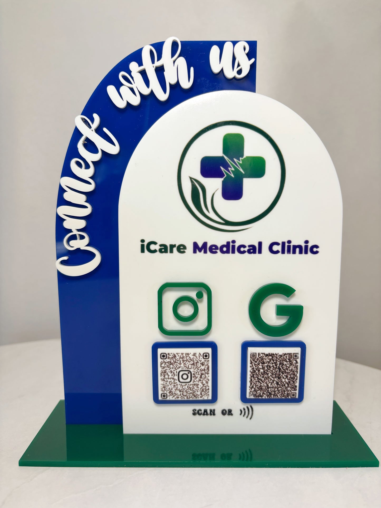 SOCIAL MEDIA SIGN (2 LAYER)