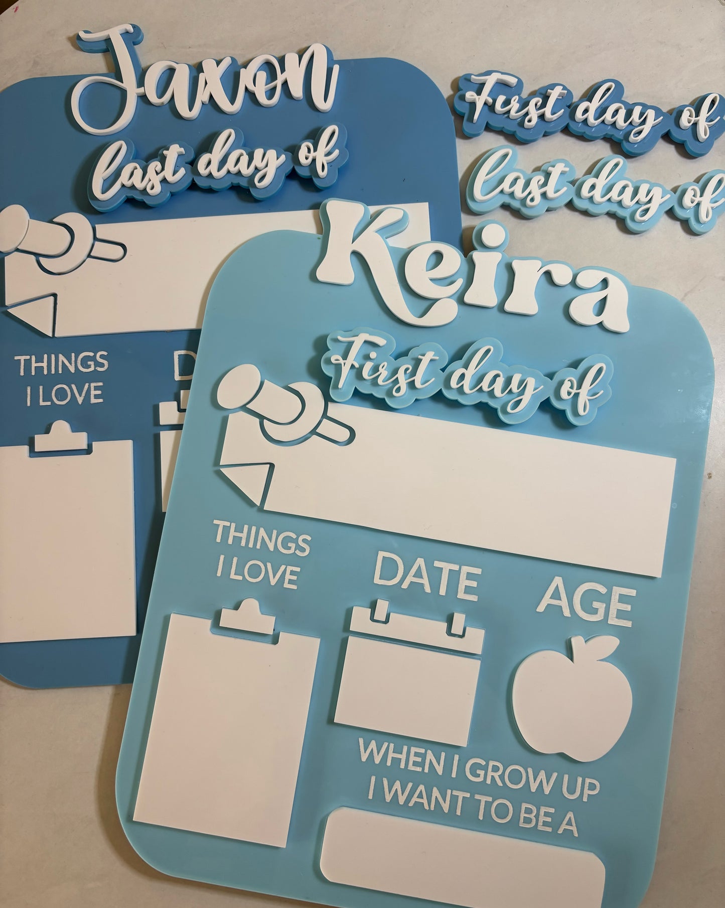 BACK TO SCHOOL SIGN (ACRYLIC)