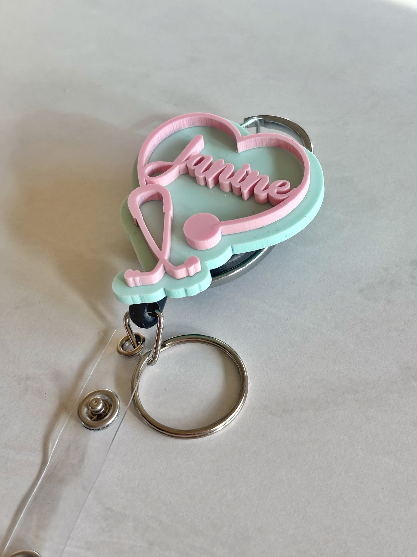 STETHOSCOPE BADGE REEL