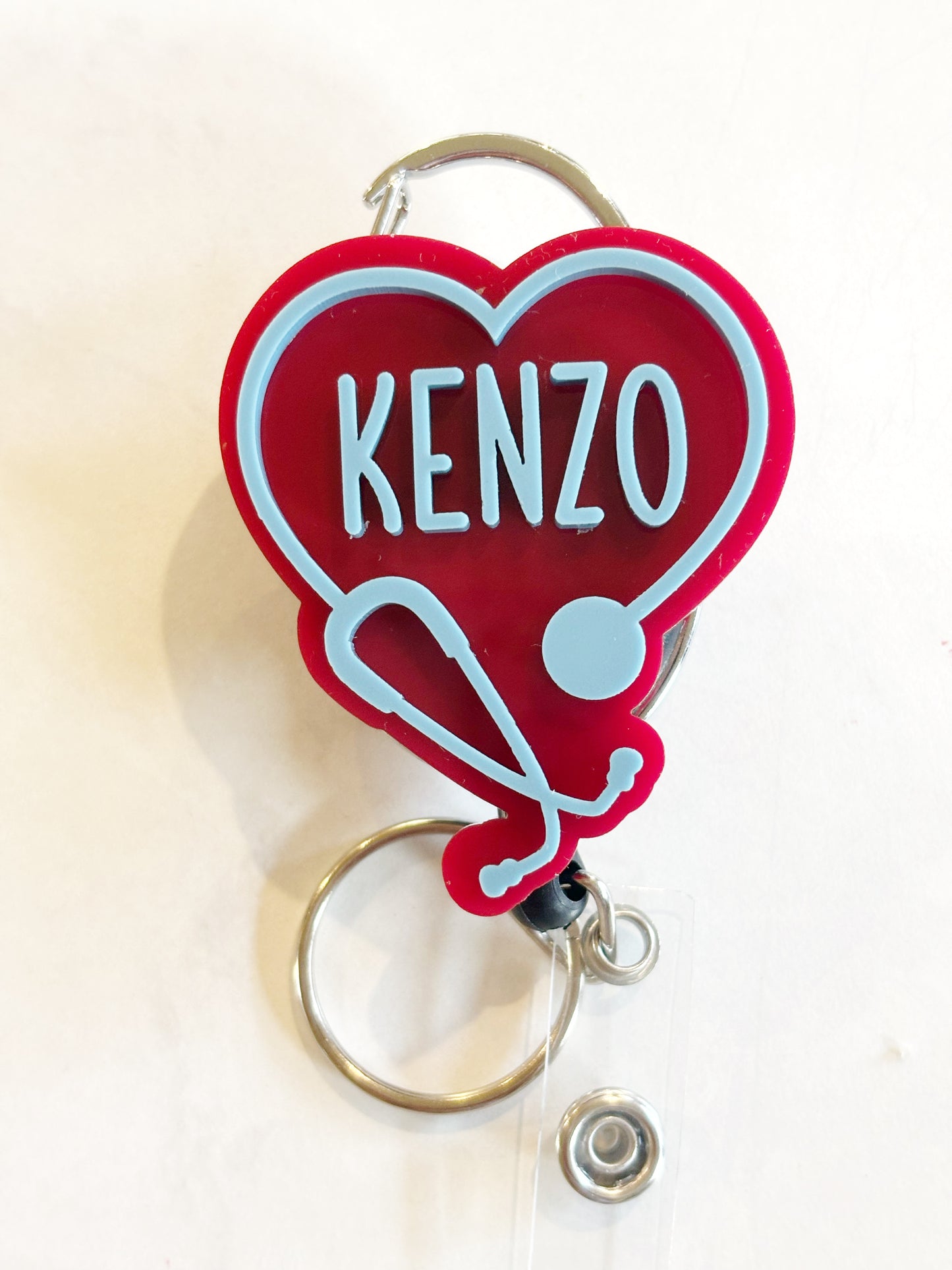 STETHOSCOPE BADGE REEL