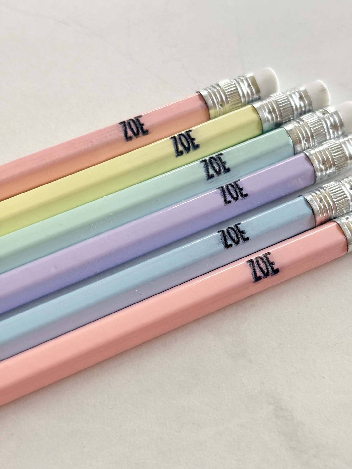 ENGRAVED PENCILS SET