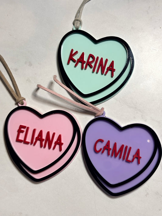 CANDY HEART BASKET TAG
