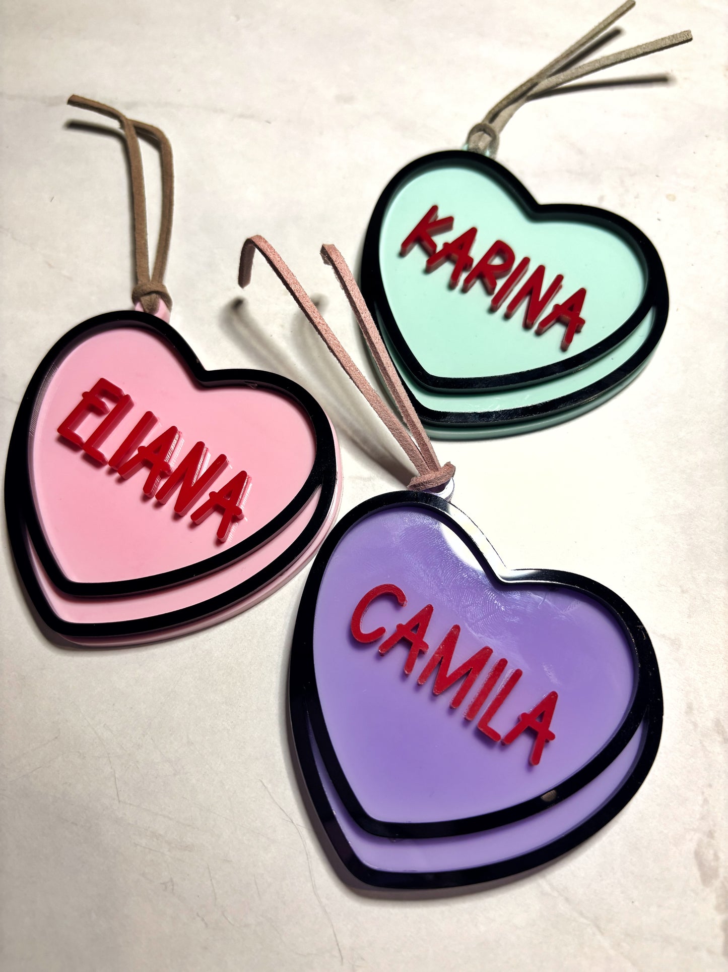 CANDY HEART BASKET TAG