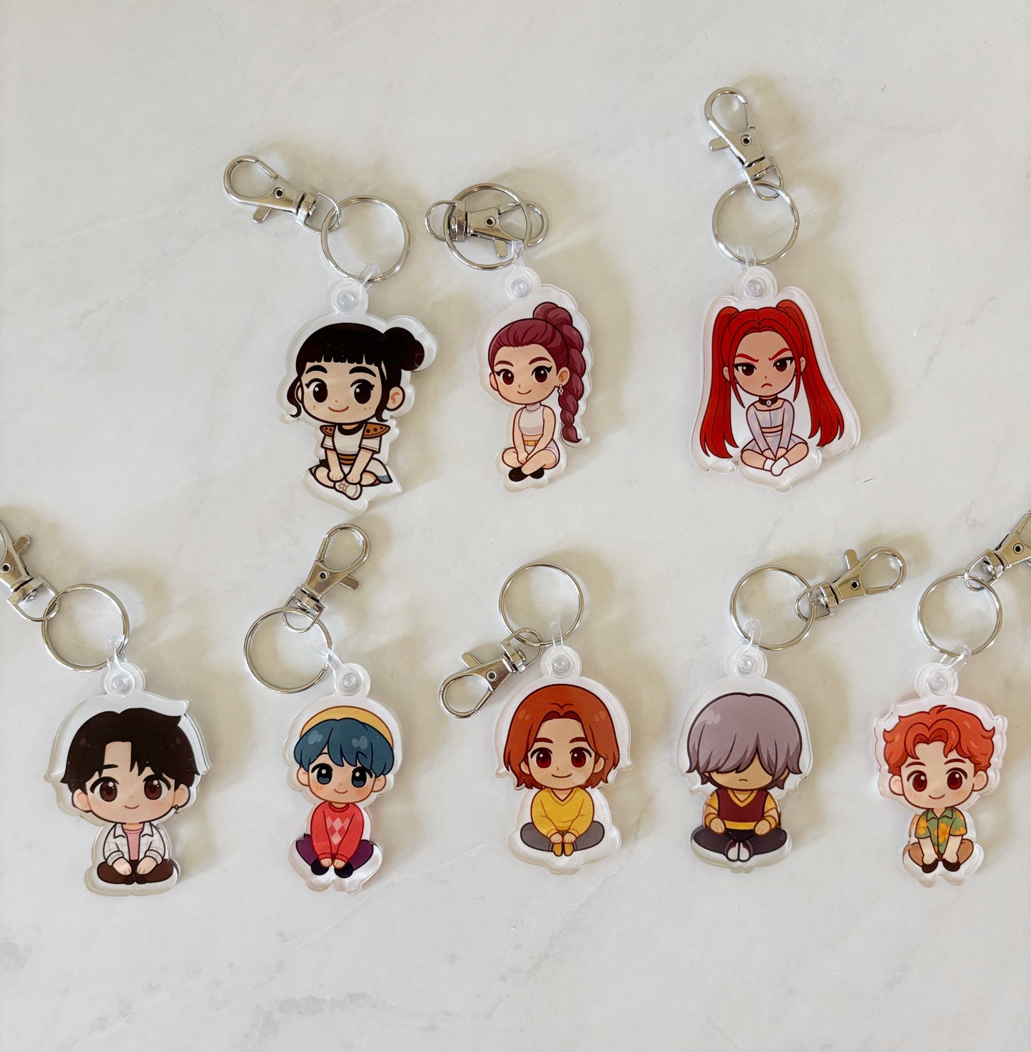 KPDH chibi keychain