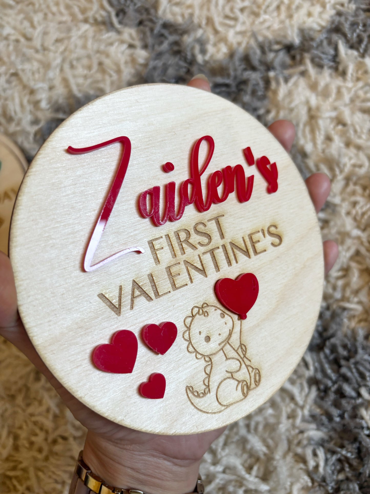 FIRST HOLIDAYs WOODEN SIGN