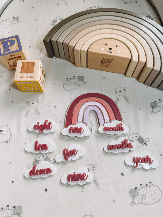 Rainbow monthly milestone