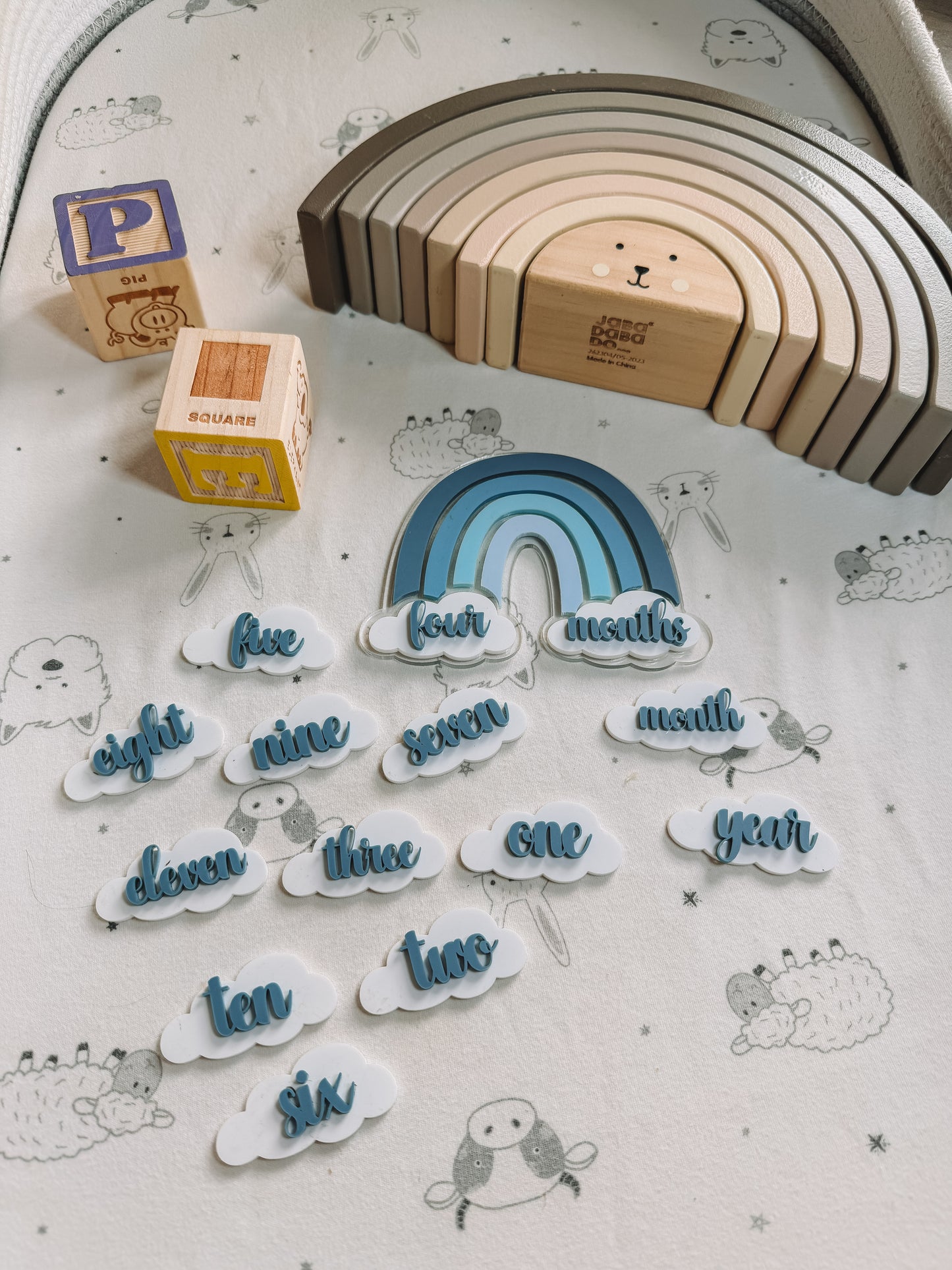 Rainbow monthly milestone