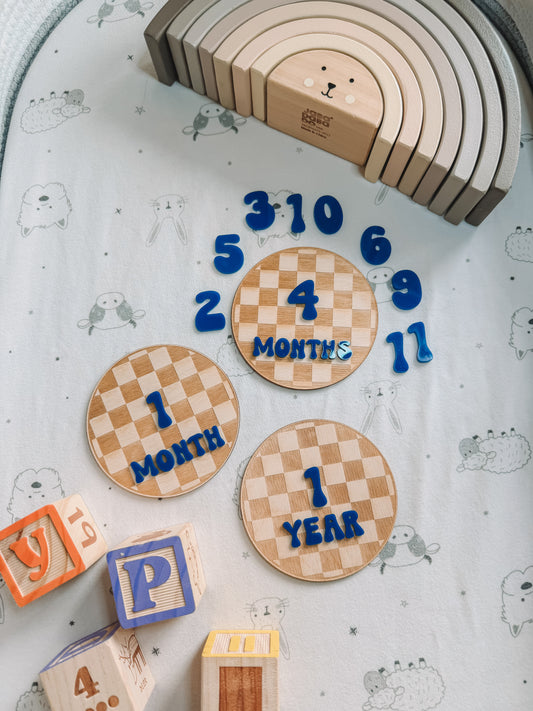 CHECKERED MONTHLY MILESTONE