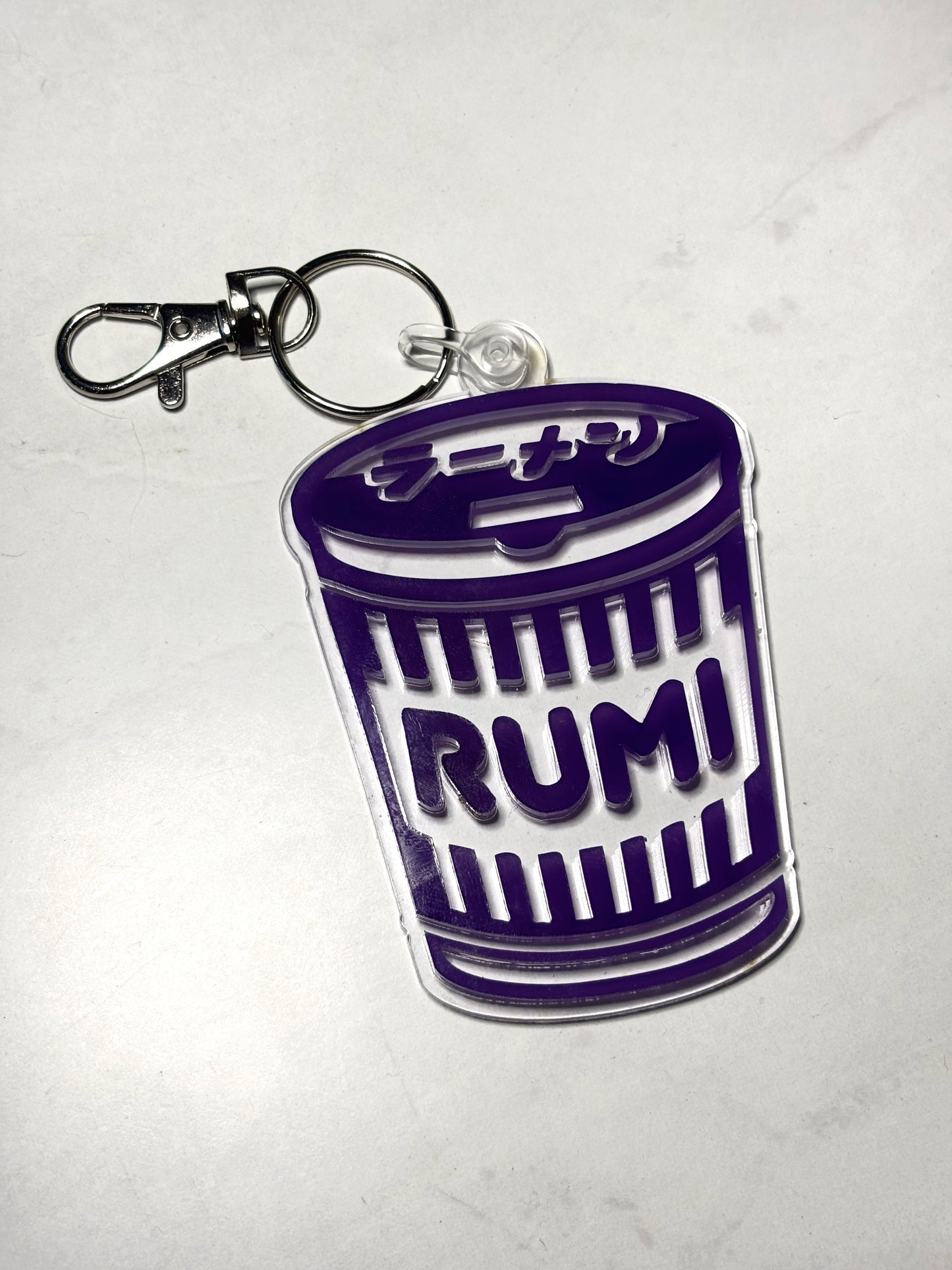 KPDH inspired ramyeon keychain